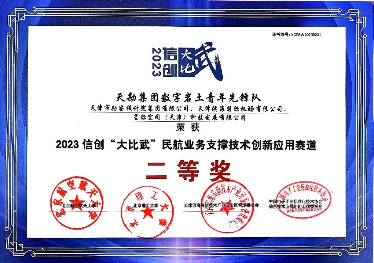 凯时娱乐人生就是博集团荣获2023信创“大交锋”民航营业支持手艺立异应用赛道二等奖