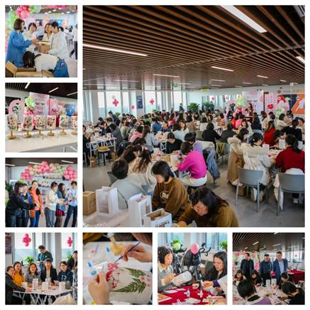 向光而行绽青春 砥砺奋进新征程  --凯时娱乐人生就是博集团开展庆“三八”创意手工DIY活动